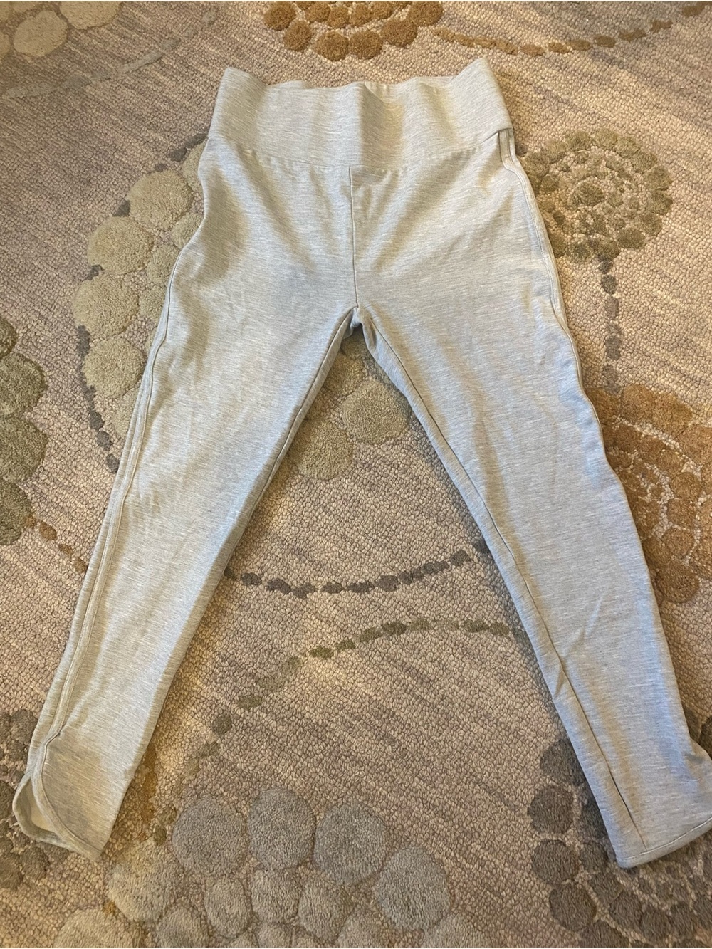 Loft Light Gray Stretch Leggings